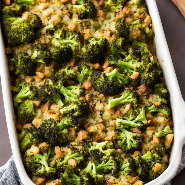 Broccoli and Stuffing Casserole Recipe Recipe