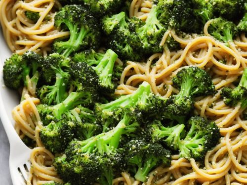 Broccoli Garlic Angel Hair Pasta Recipe