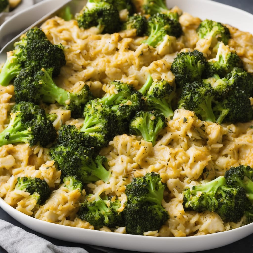 Broccoli, Rice, Cheese, and Chicken Casserole Recipe
