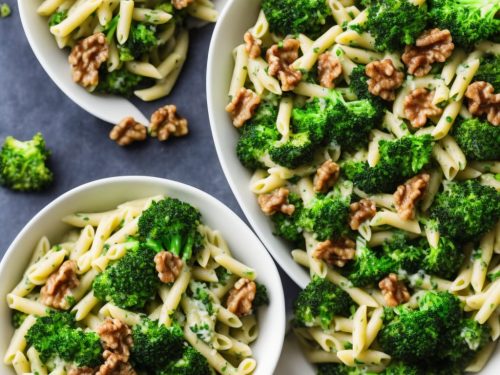 Broccoli, Walnut, and Blue Cheese Pasta