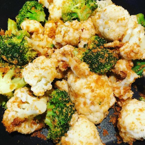 Broccoli with Garlic & Chilli Breadcrumbs Recipe