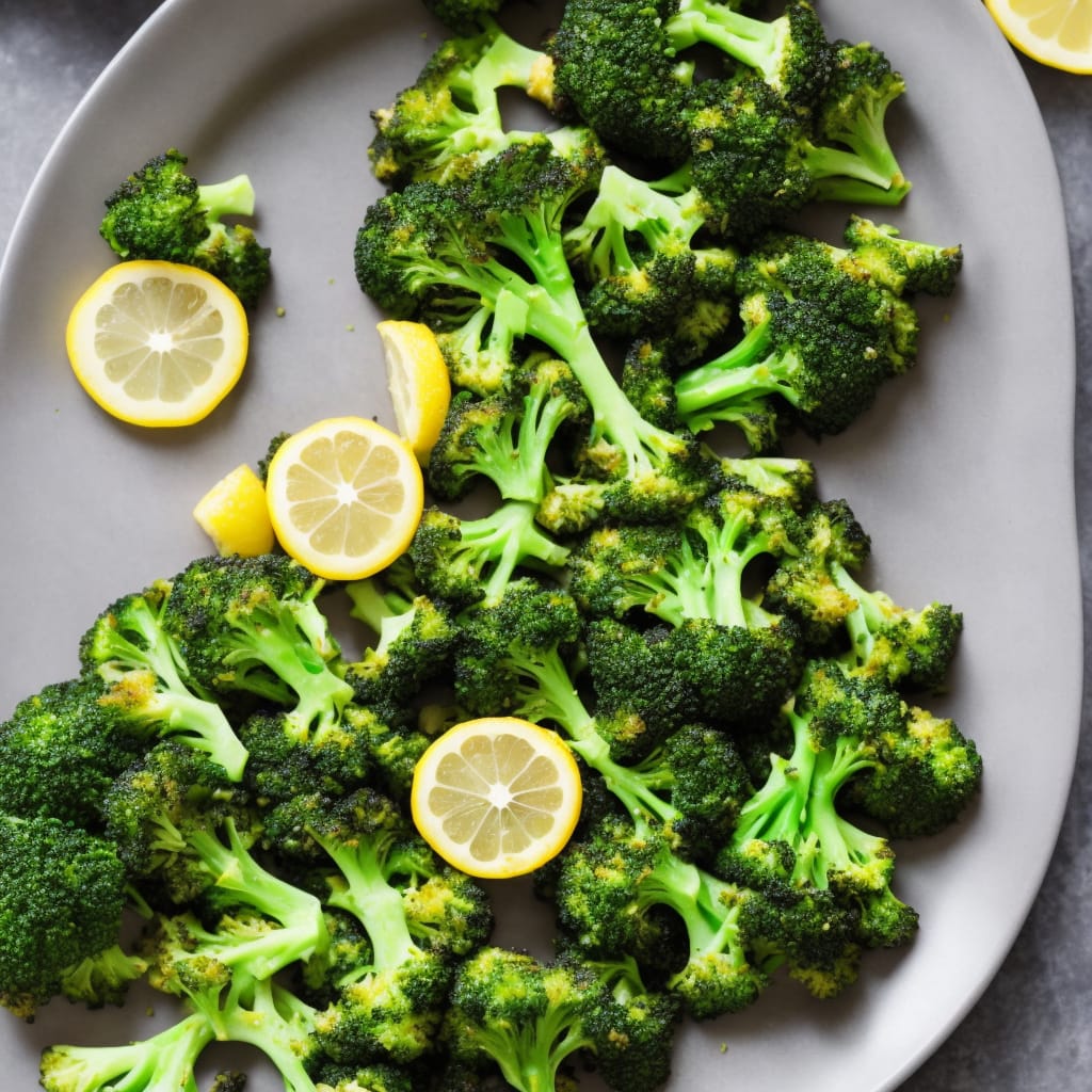 Broccoli with Lemon Butter Sauce Recipe