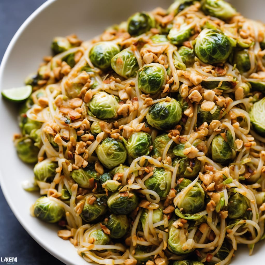 Brussels Sprouts Pad Thai