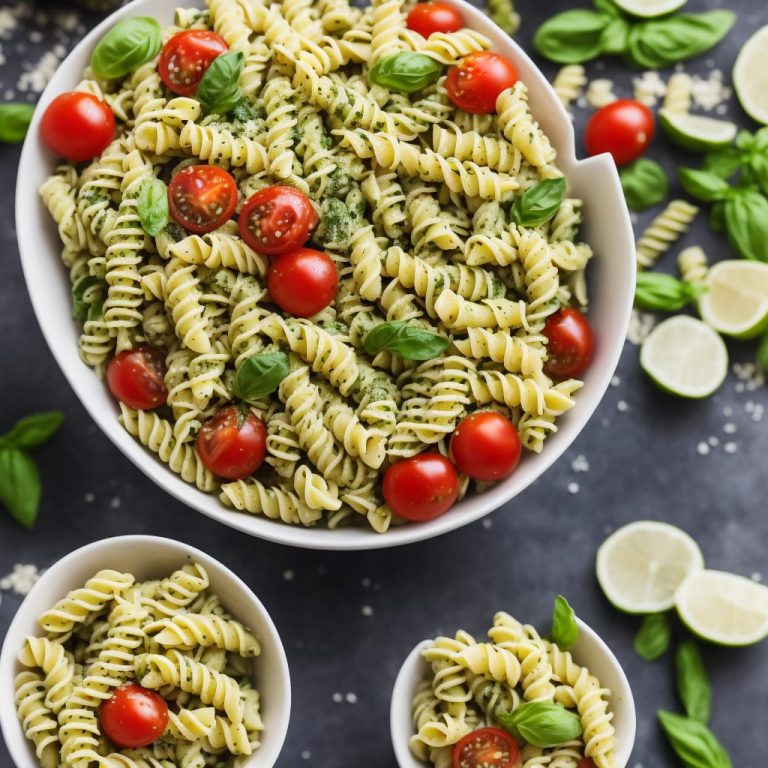 Basil Pesto Salad Dressing Recipe