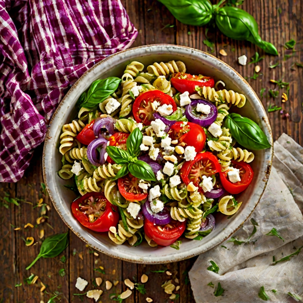 Build Your Own Pesto Pasta Salad Recipe Recipes