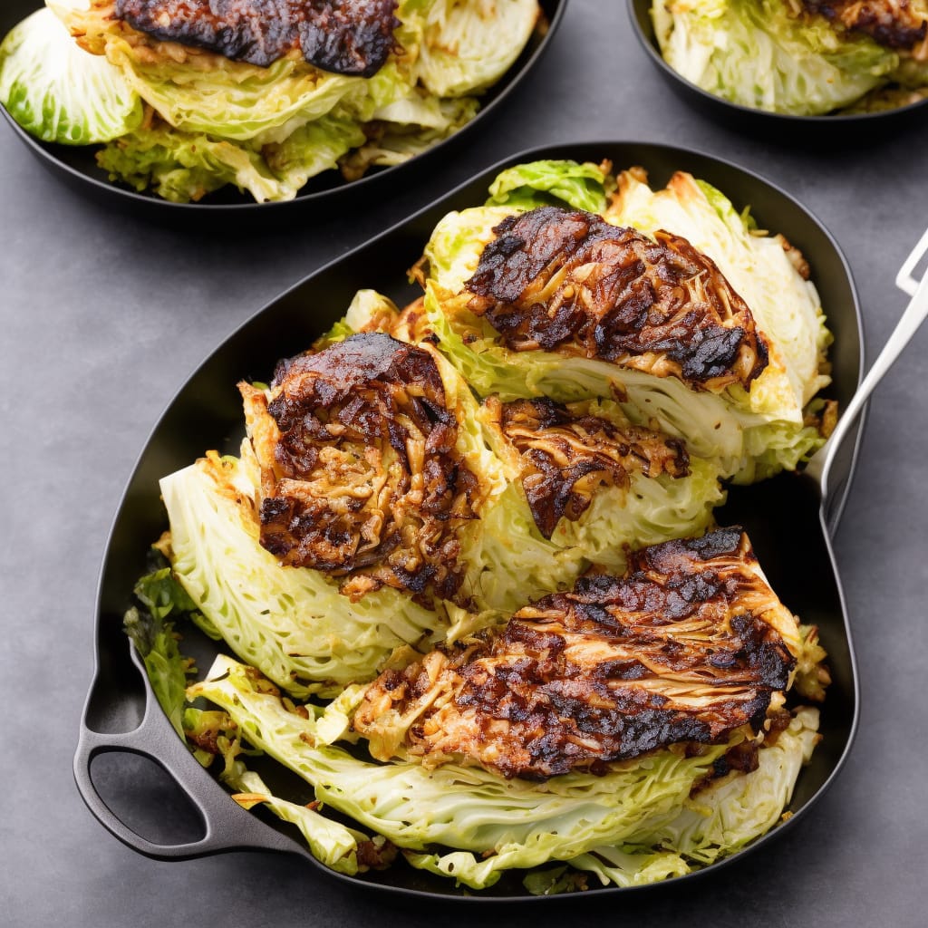 Butter-basted BBQ Cabbage