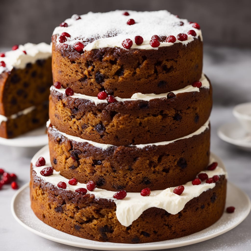 Buttered Rum Christmas Cake Recipe Recipes