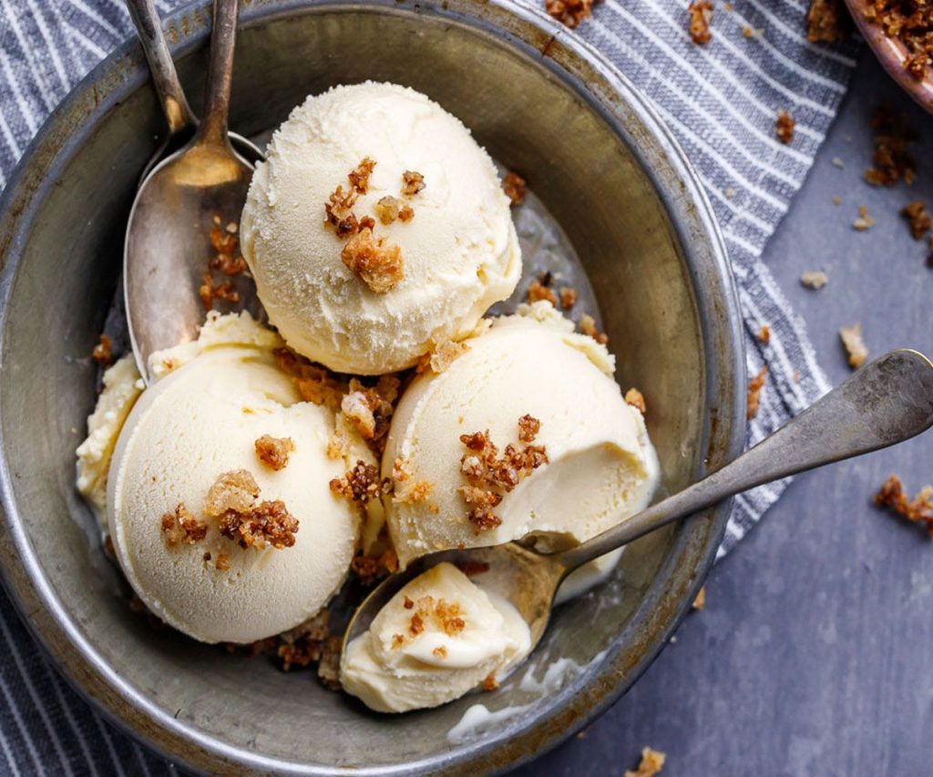 Buttermilk, Brown Sugar & Rye Bread Ice Cream Recipe