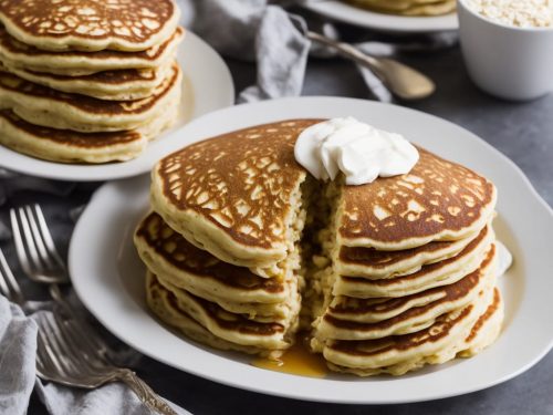 Buttermilk Oatmeal Pancakes