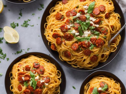 Butternut & Chorizo Spaghetti
