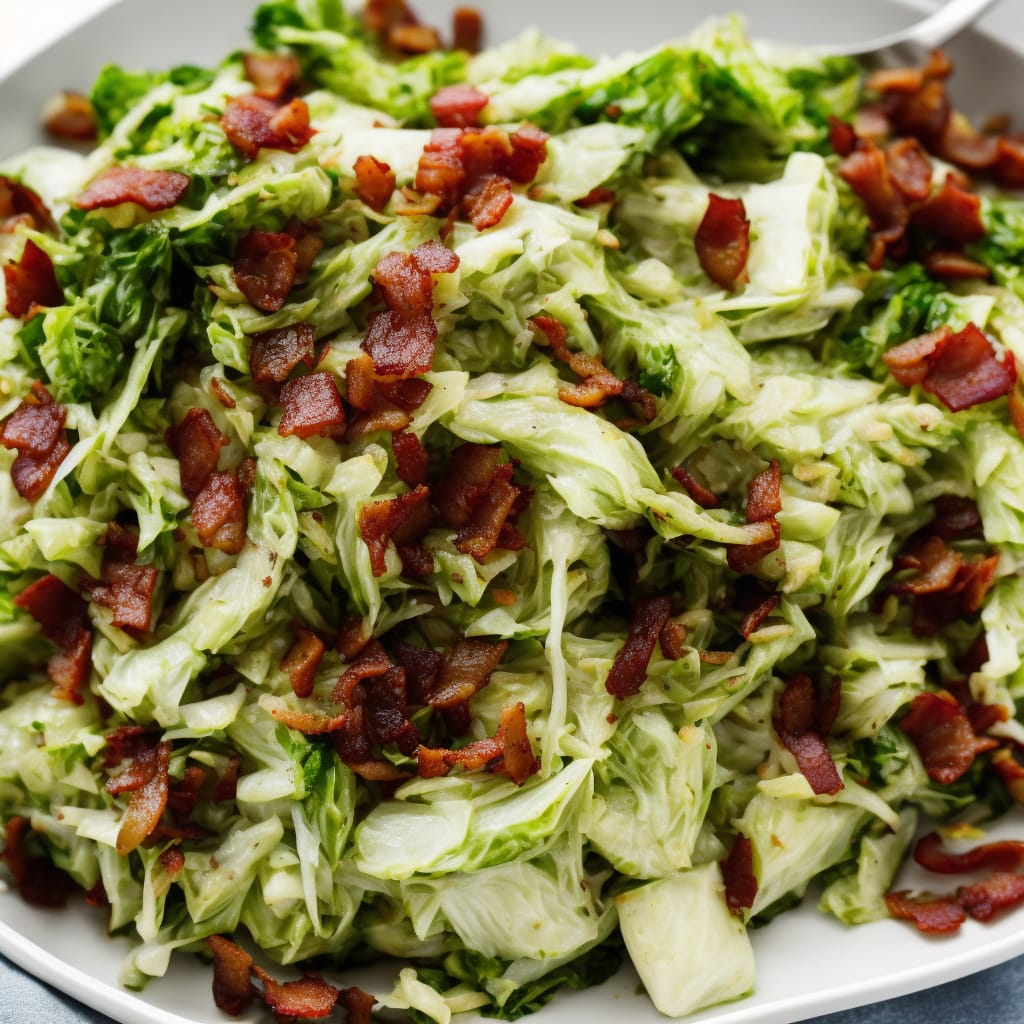 Cabbage with Bacon & Onions