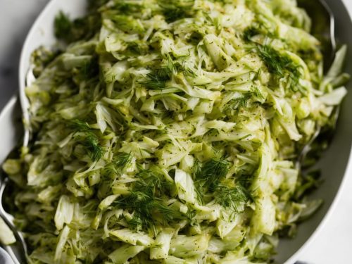 Cabbage with Fennel, Chilli & Garlic