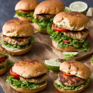 Cajun Chicken Burgers Recipe | Recipes.net