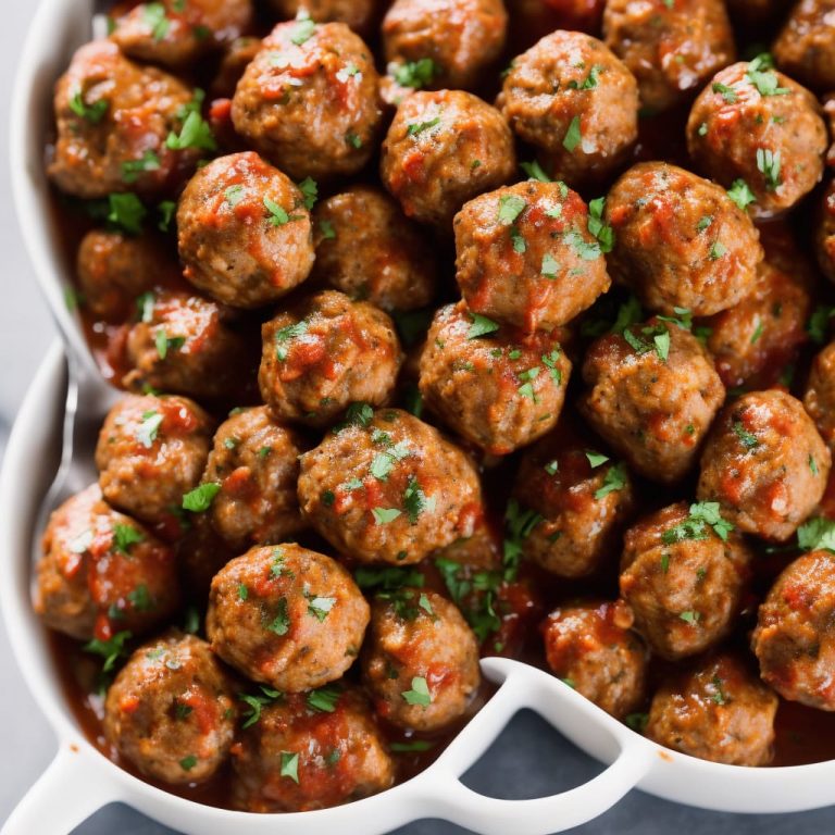Pork, Lamb, & Beef Meatballs Recipe - Recipes.net