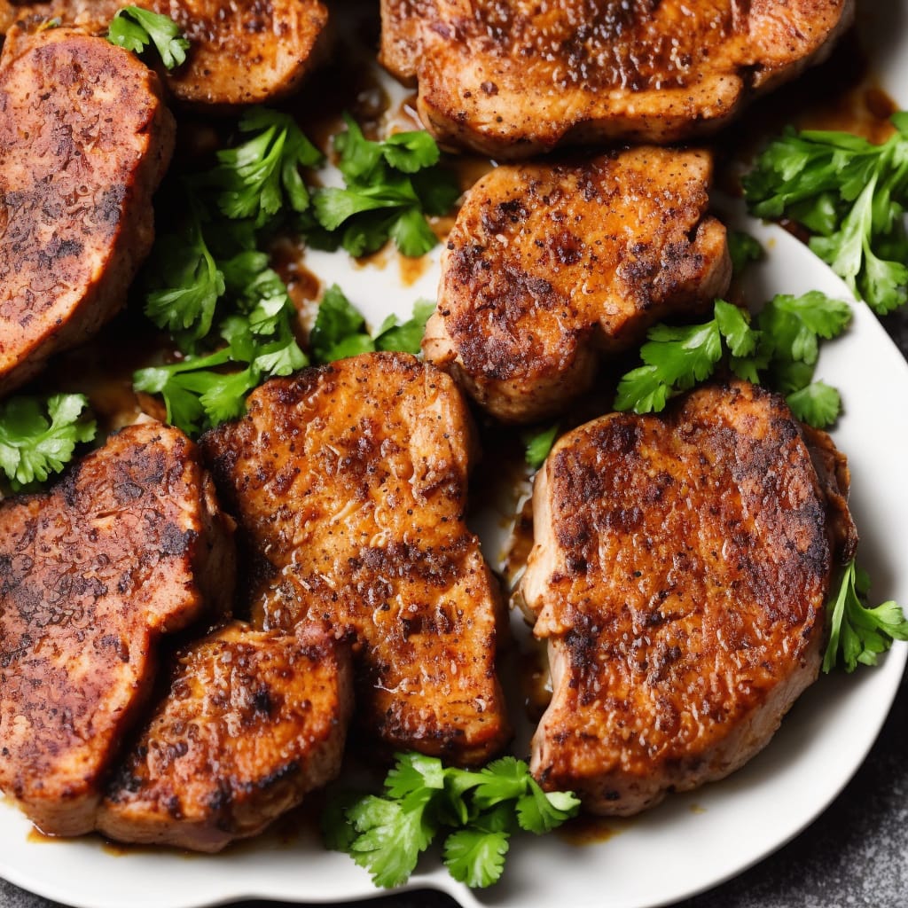 Cajun Spiced Pork Chops Recipe