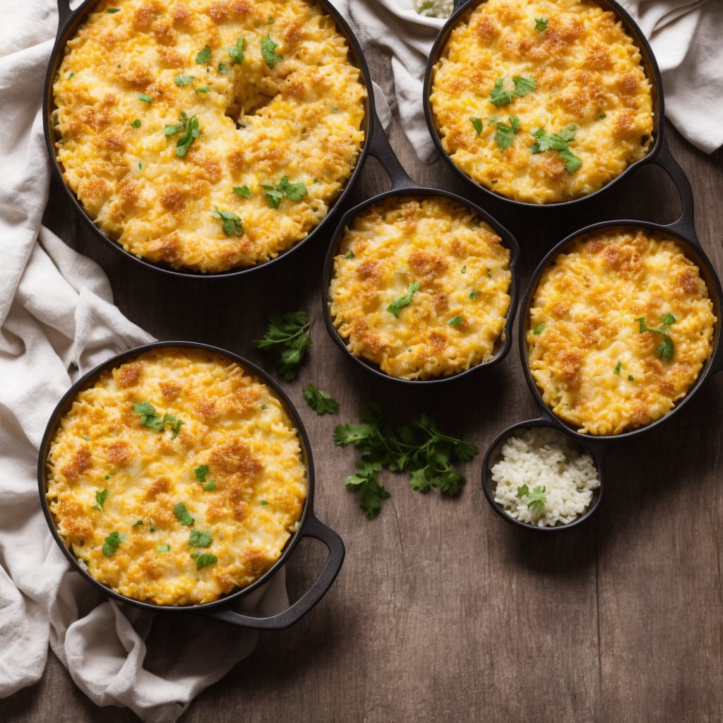 Campbell's Cheesy Chicken and Rice Casserole