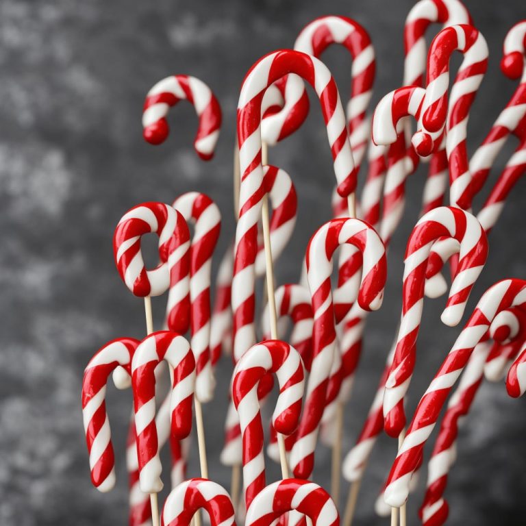 Candy Cane Lollipops Recipe | Recipes.net