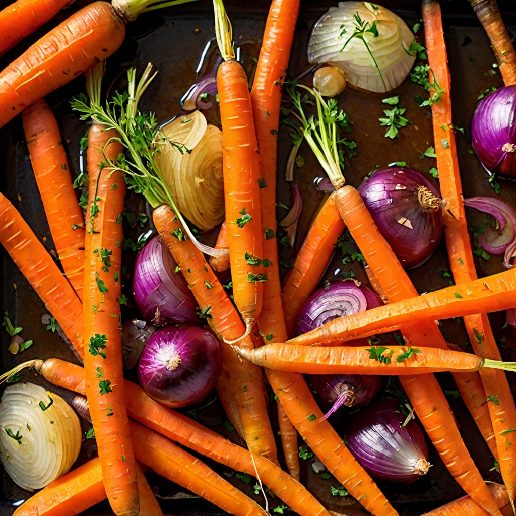 Caramelised Carrots & Onions