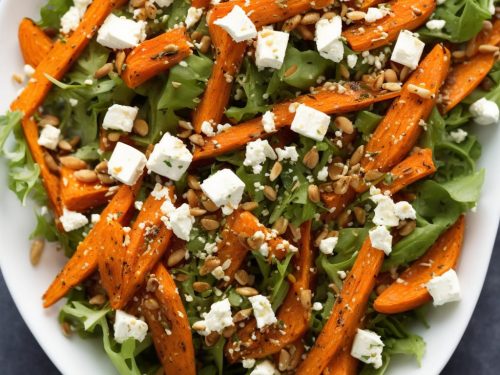 Caraway-Roasted Carrot & Feta Salad