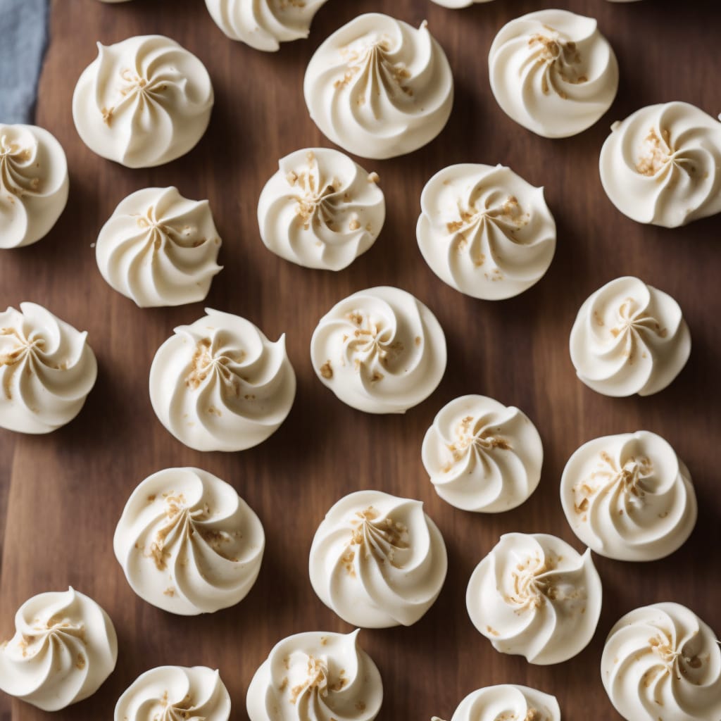 Cardamom Meringue Nests