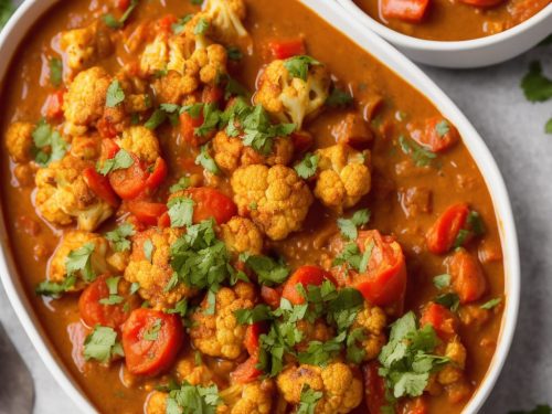 Cauliflower & Tomato Curry