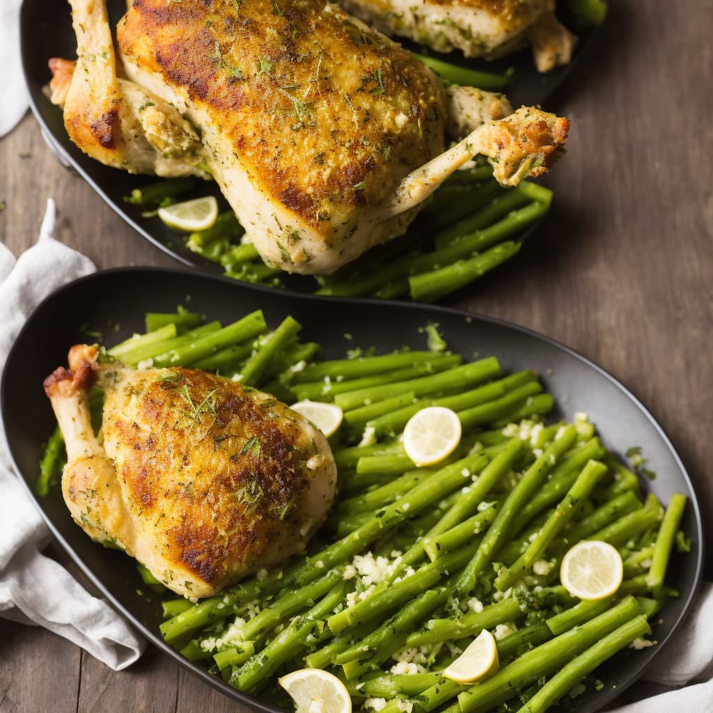Celery Herb Stuffing and Savory Chicken Recipe