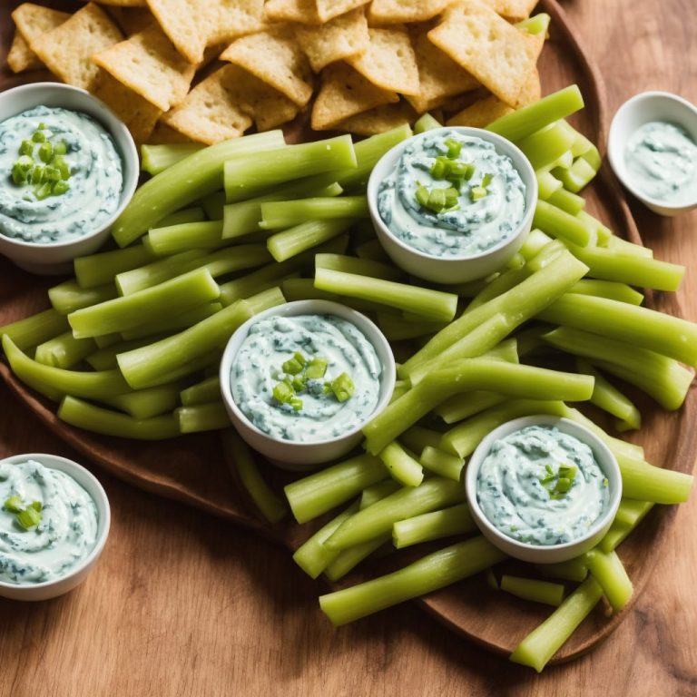 Celery Sticks with Blue Cheese Dip Recipe