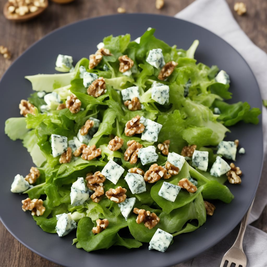 Celery 'String' Blue Cheese & Walnut Salad