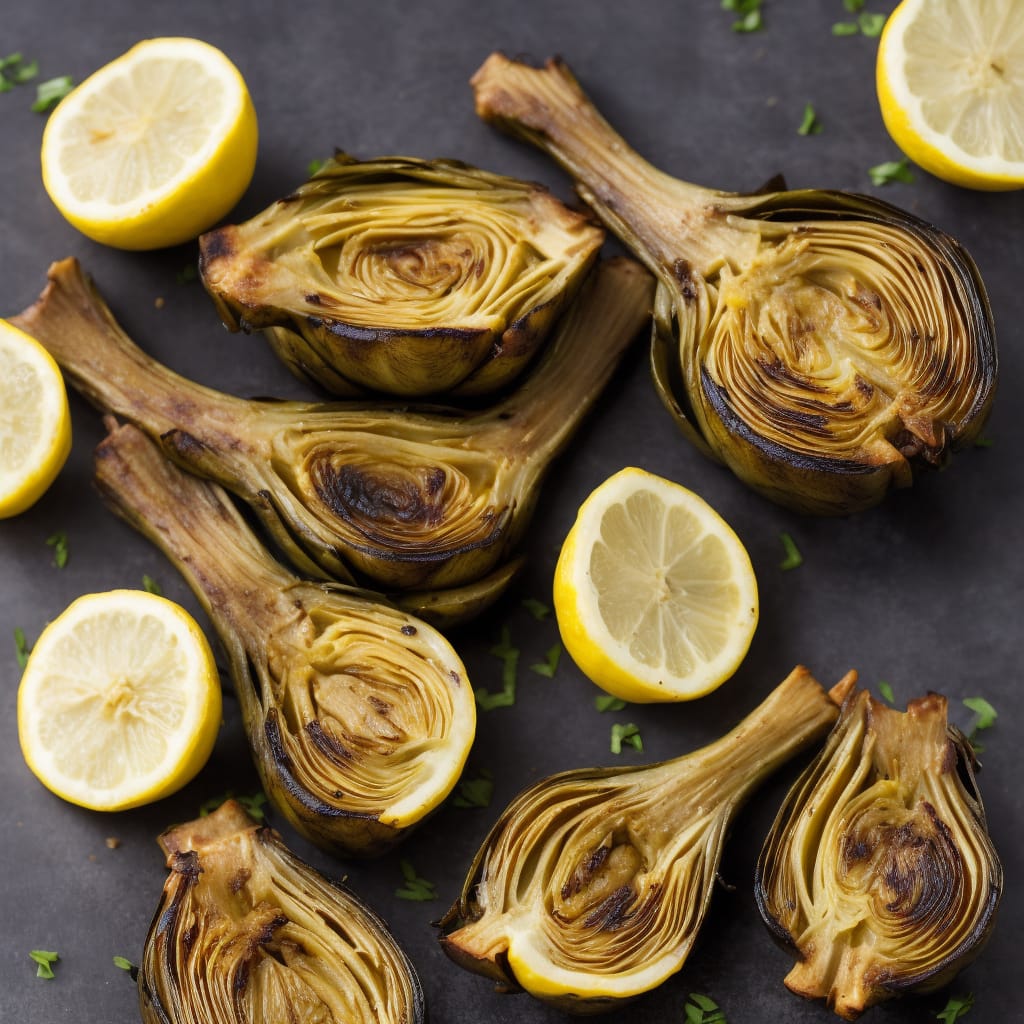 Chargrilled Artichokes with Lemon