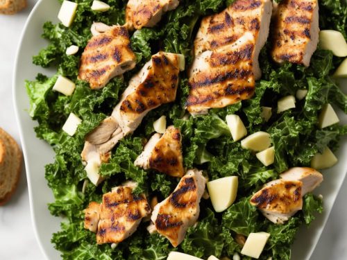 Chargrilled Chicken & Kale Caesar Salad