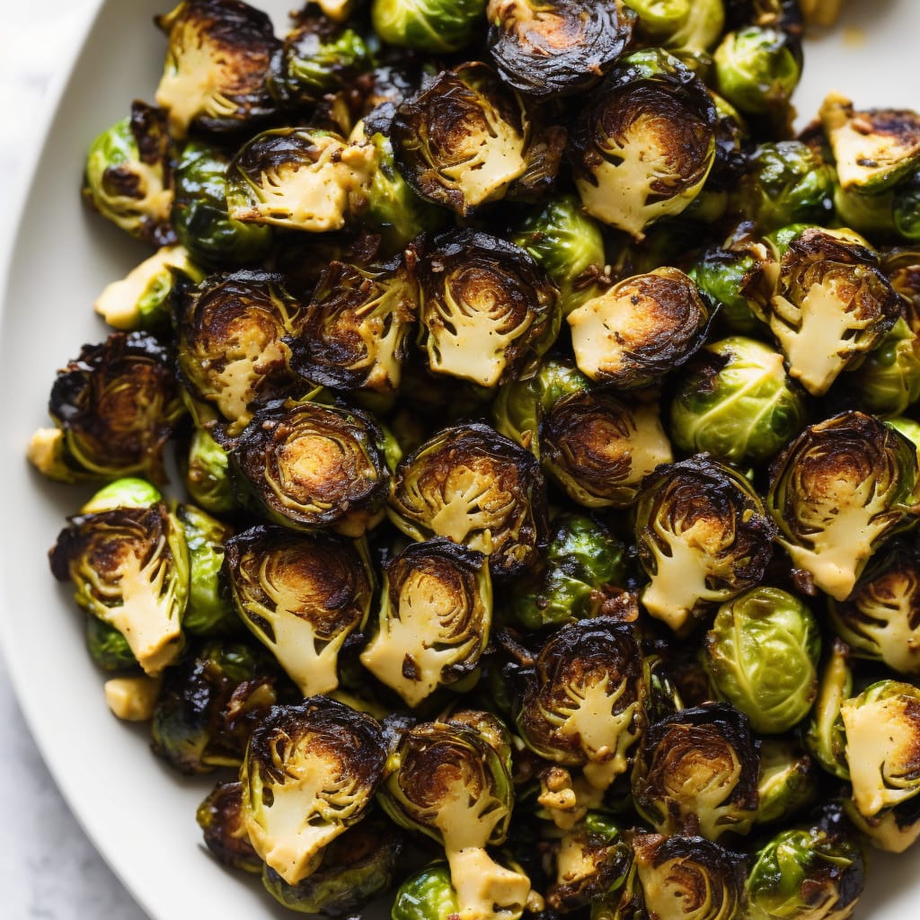 Charred Brussels Sprouts with Marmite Butter