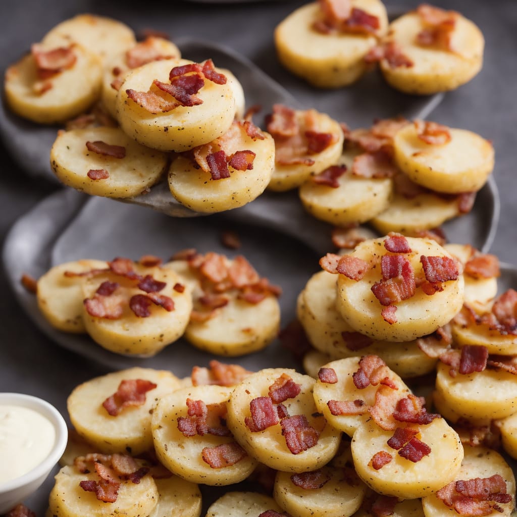 Cheese and Bacon Potato Rounds Recipe