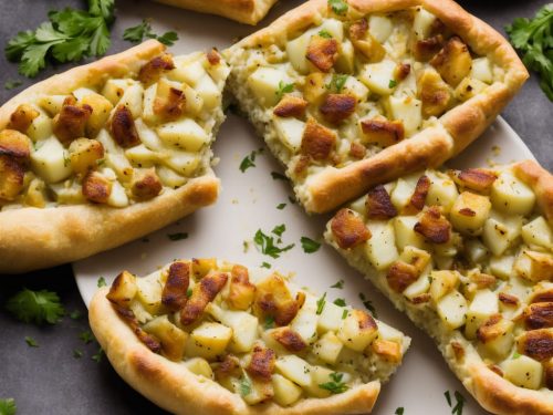 Cheese, Leek & Potato Pide