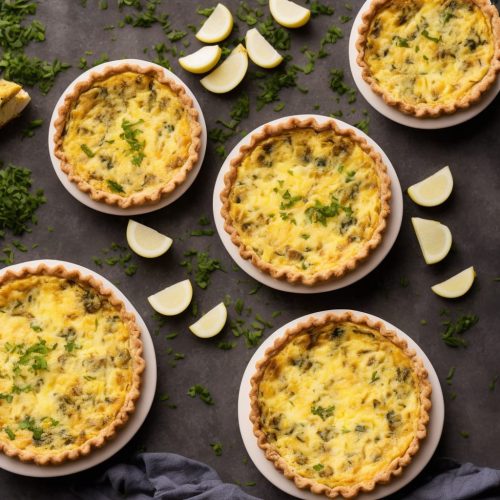 Cheese & Onion Quiche Recipe