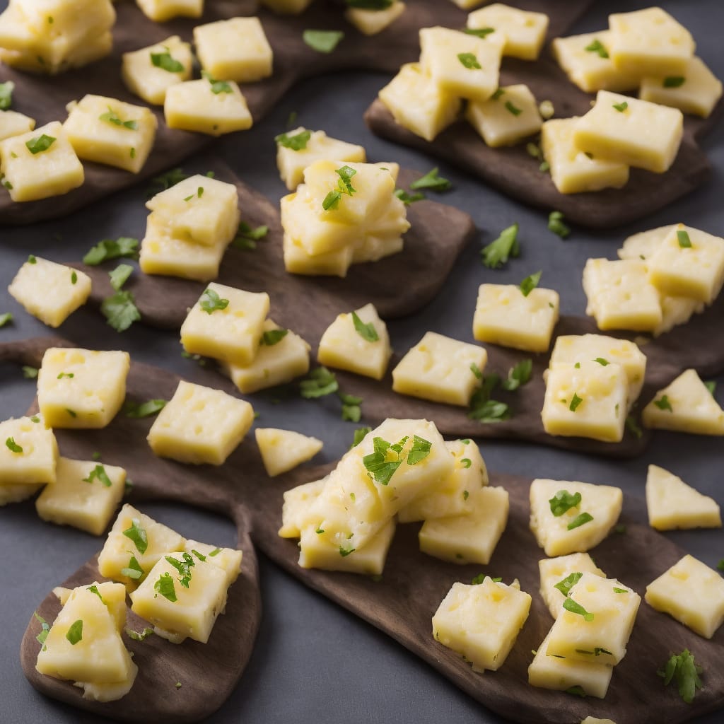 Cheese & Pineapple Canapés