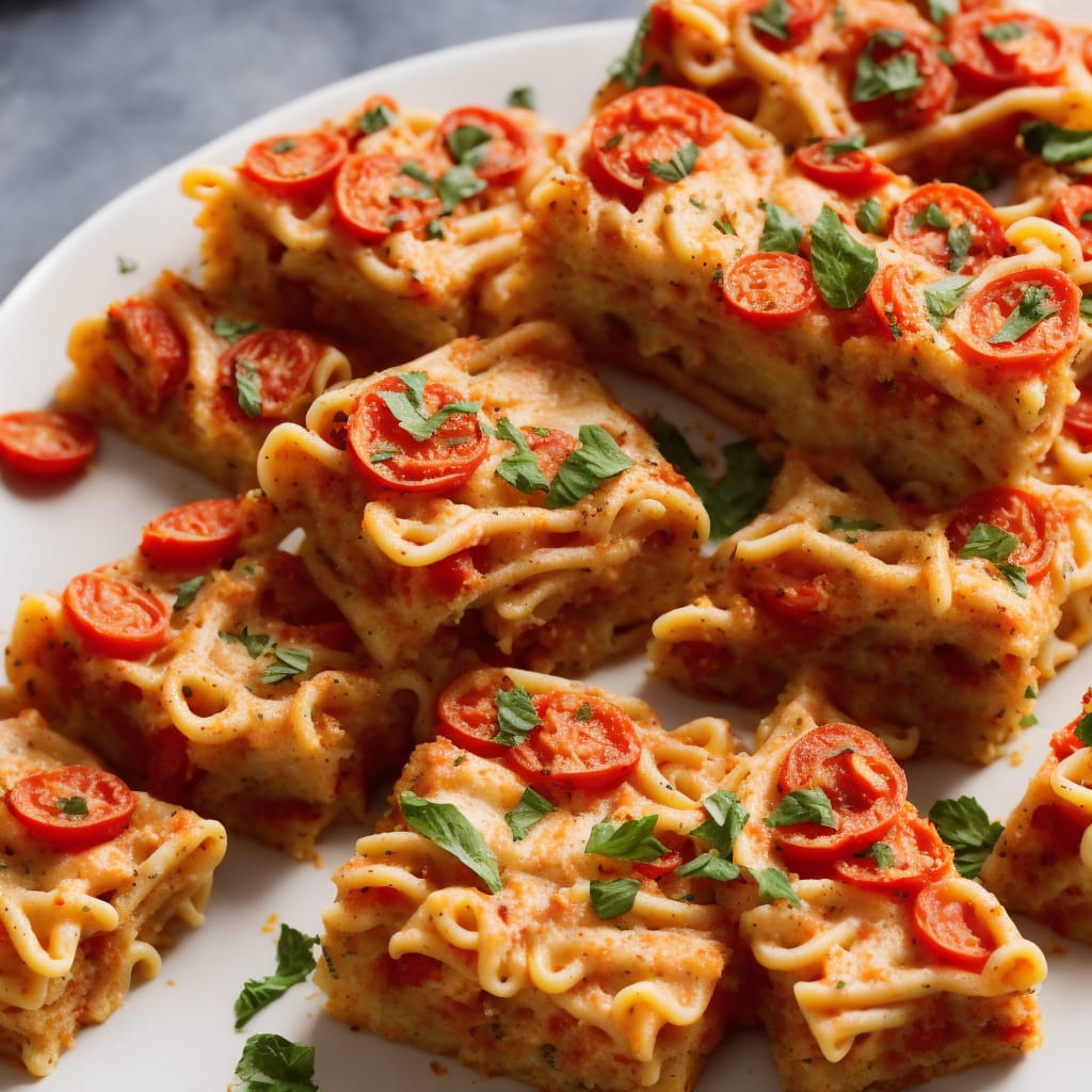 Cheese & Tomato Pasta Bakes