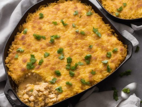 Cheesy Chicken and Rice Casserole Recipe