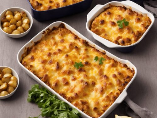 Cheesy Chicken Bake with New Potatoes