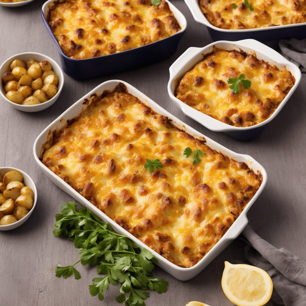 Cheesy Chicken Bake with New Potatoes