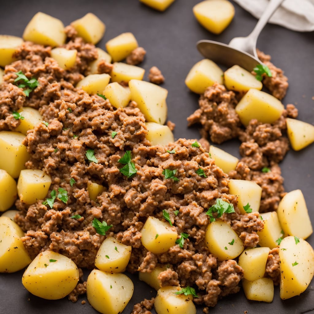 Cheesy Ground Beef and Potatoes