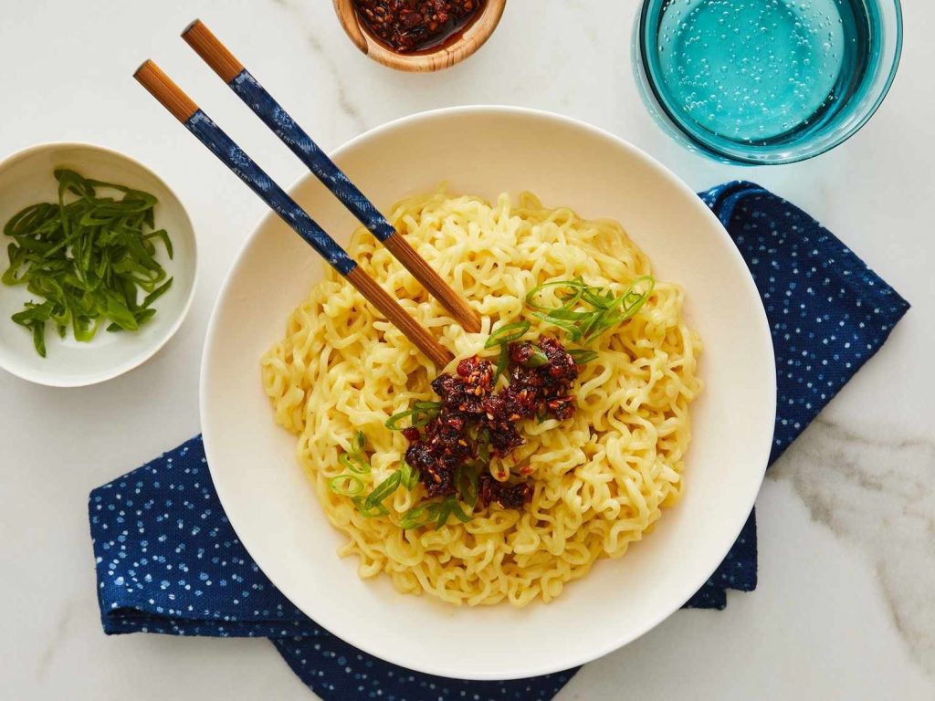 Cheesy Ramen Noodles Recipe