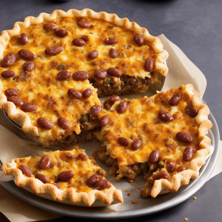 Cheesy Sausage And Bean Pies Recipe