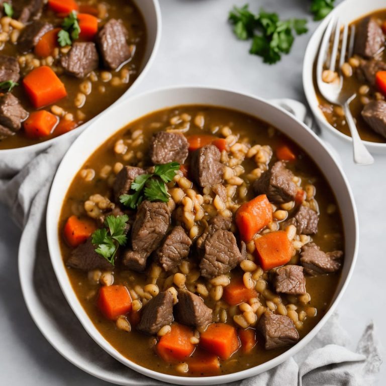 Chef John's Beef and Barley Stew Recipe