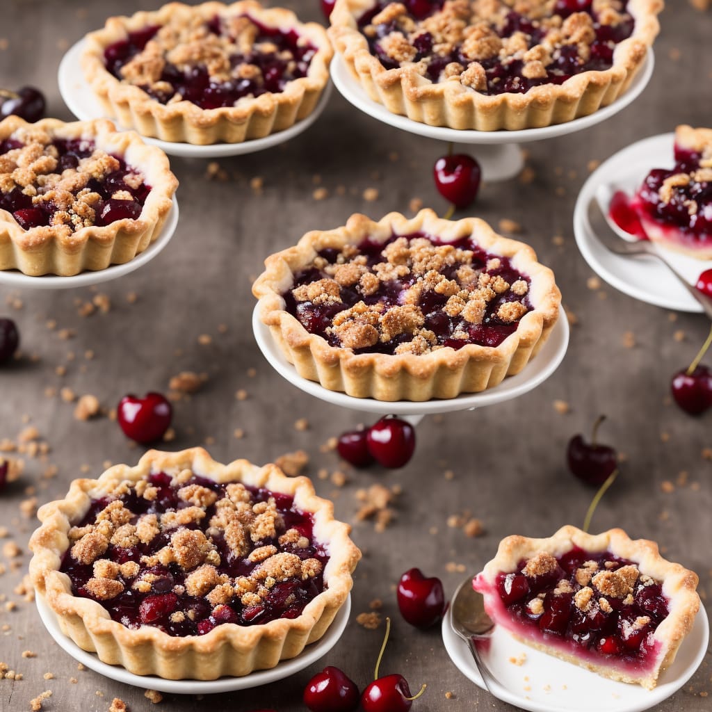 Cherry Crumble Pies Recipe | Recipes.net