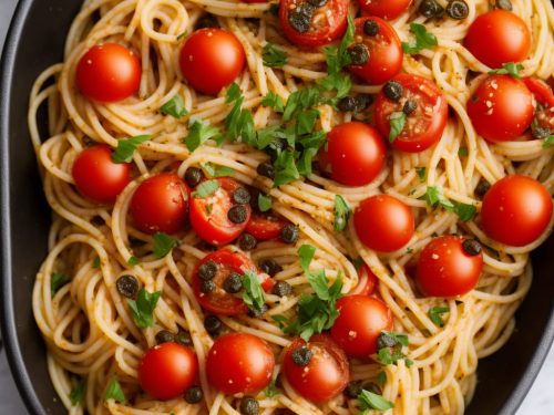 Cherry Tomato & Caper Spaghetti