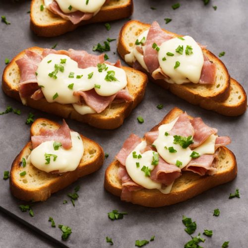 Cheshire Cheese & Ham on Toast Recipe