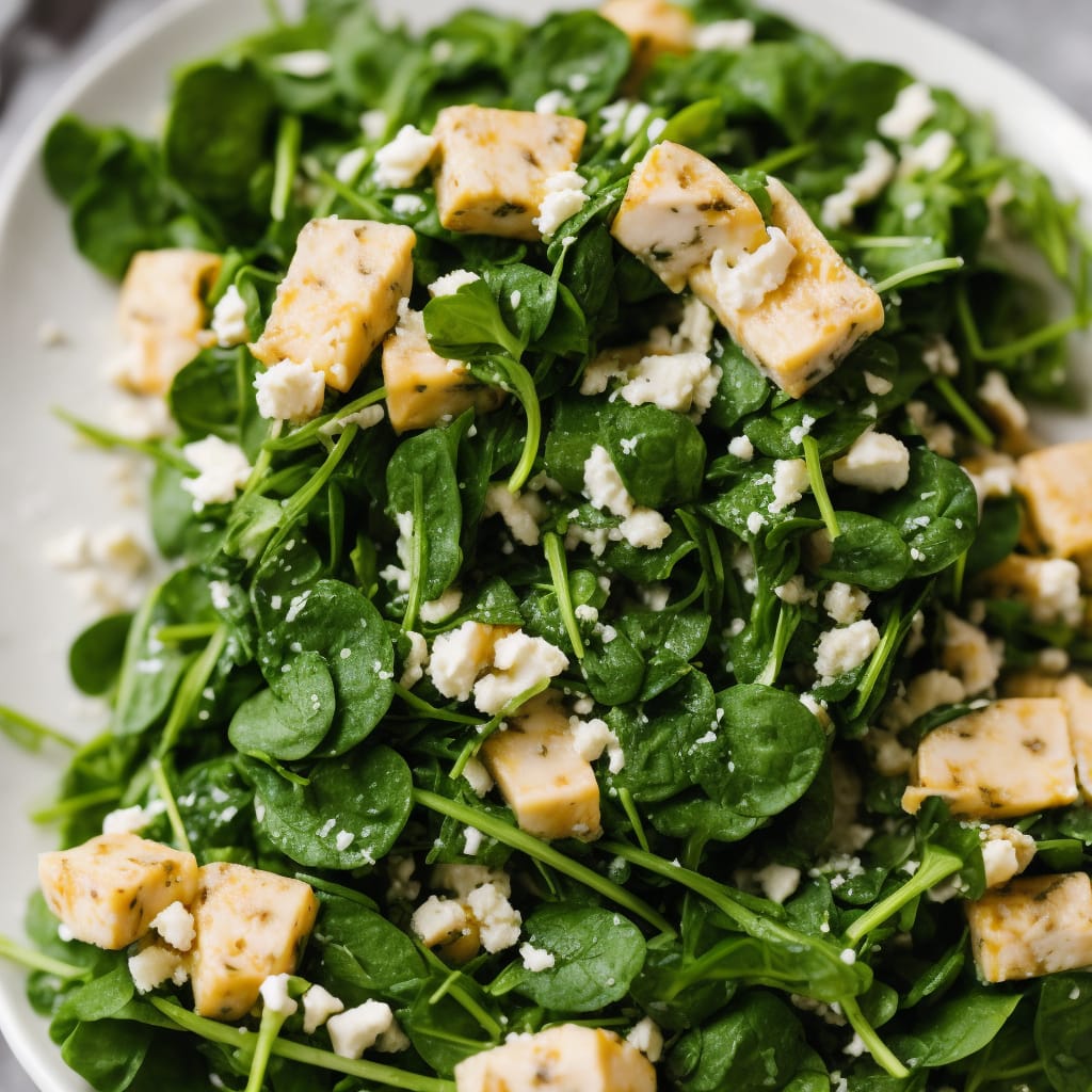 Cheshire Cheese, Spinach & Watercress Salad