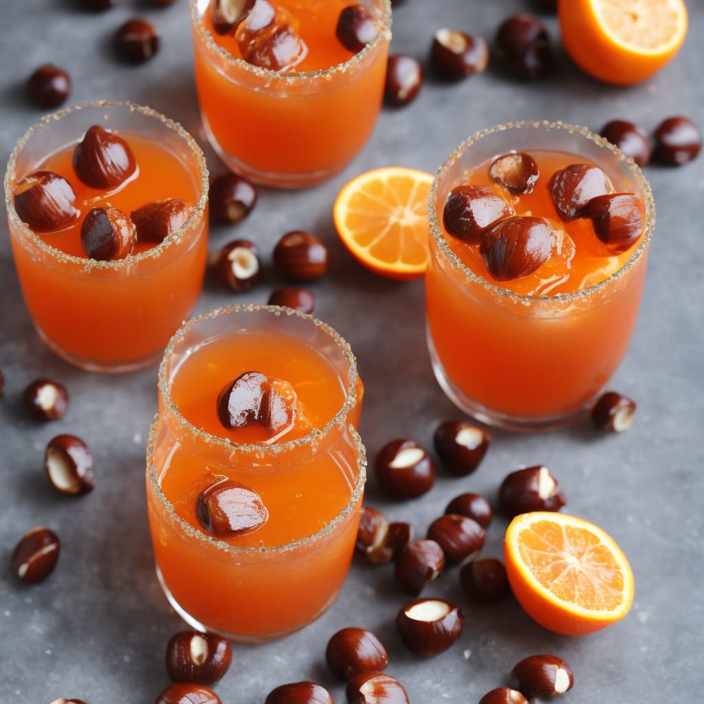 Chestnuts in Cointreau & Orange Syrup