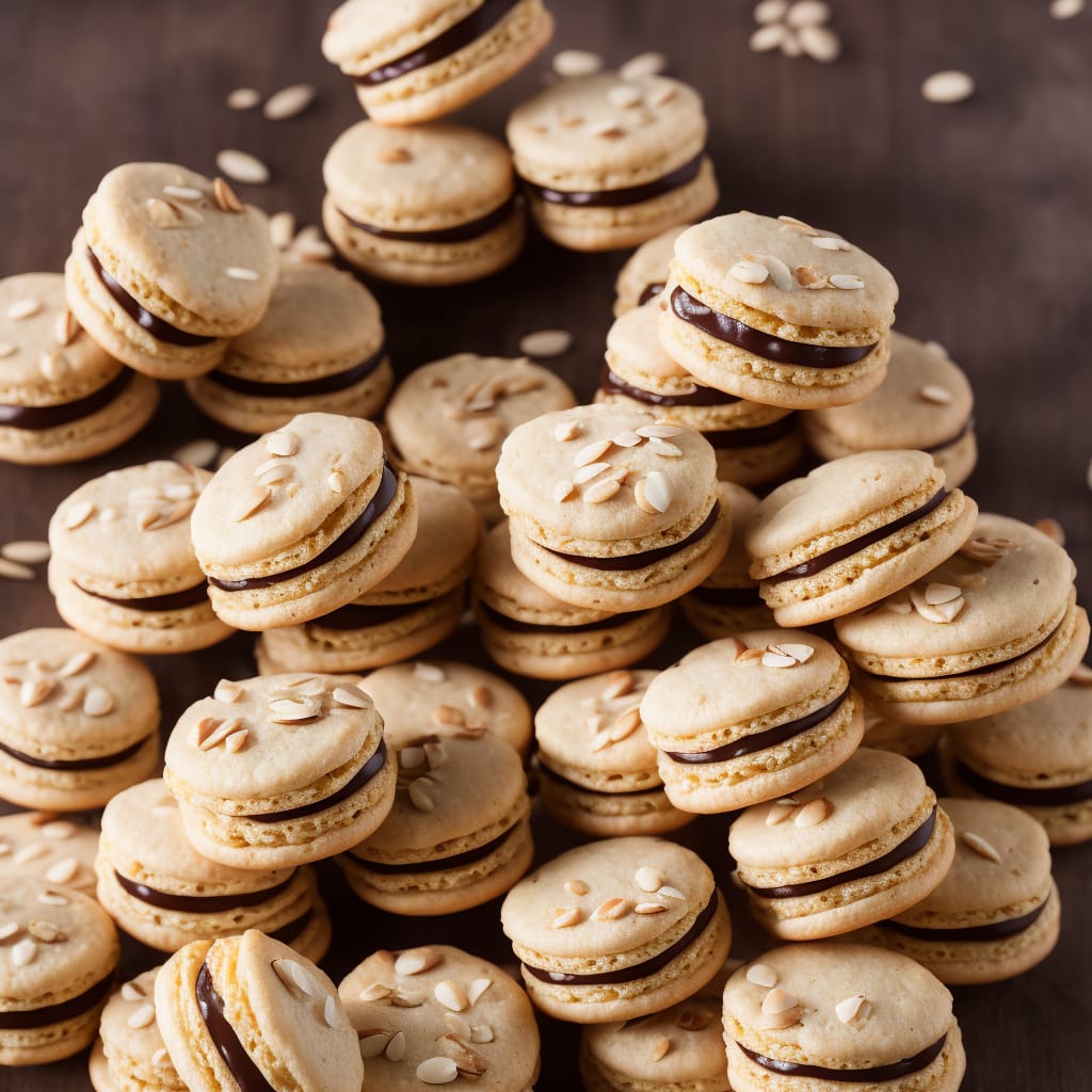 Chewy Almond Macaroon Biscuits