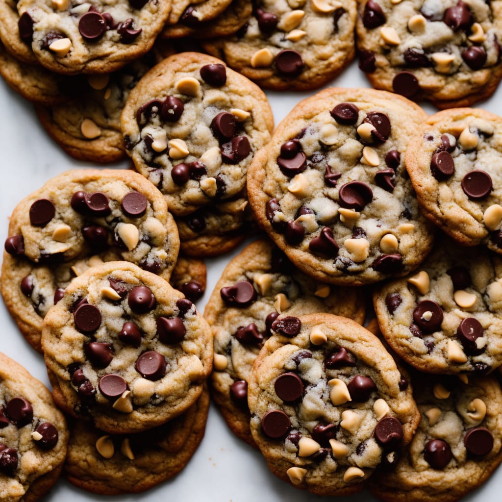 Chewy Cranberry Choc-Nut Cookies